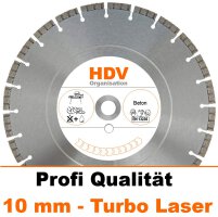 Beton / Stein - Turbo Laser 10 mm