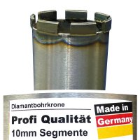 66 mm Diamantbohrkrone 1¼", Profi HD - 10 mm...